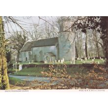South Pickenham Church Swaffham Norfolk Postcard
