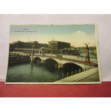 FRIEDRICHSBRUCKE, BERLIN, GERMANY unused postcard =