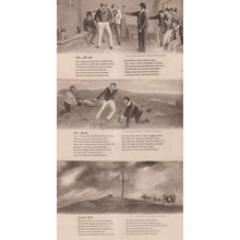 Gibbet Hill Surrey Arrest Deed Murder 3x Old Postcard s