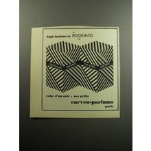 1957 Carven Perfume Advertisement - Robe d'un soir and Ma Griffe