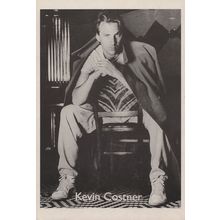 Kevin Costner White Pumps Rare Film Movie Postcard