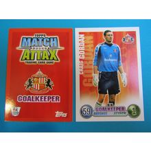 Craig Gordon - Sunderland - Match Attax 2007/08 Football Card
