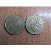 Cyprus 1983 10 Cents Coin