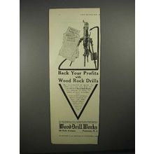 1911 Wood Drill Works - Wood Rock Drills Ad