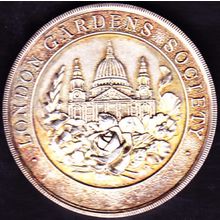 Great Britain Medallion Silver London Gardens Society