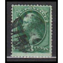 Used 158 3c George Washington Barely Clears RA0146