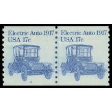 1906 17c Electric Auto Fine MNH Dry Gum CNP Left 2 G0371