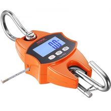 Digital Crane Scale, 880 lbs/400 kg, Industrial Heavy Duty Hanging Scale wit...