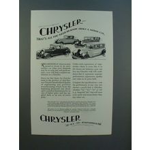 1928 Chrysler 52, 62, 72, Imperial 80 Car Ad!