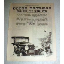 1930 Dodge Six Car Ad - Tradition of Dependability