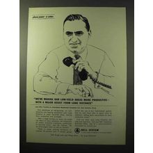 1964 Bell Telephone Ad - Assist From Long Distance