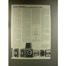 1967 Hasselblad Camera Ad - Might Fall in Love With It