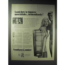 1971 Southern Comfort Liquor Ad - Improve Drinks