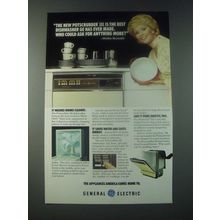 1978 General Electric Potscrubber III Dishwasher Ad - Debbie Reynolds