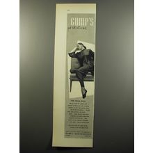 1950 Gump's Jacket and Trousers Ad - Cool Social Mixer