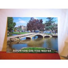 RIVER WINDRUSH BOURTON-ON-THE-WATER Gloucestershire nused postcard by J Salmon =