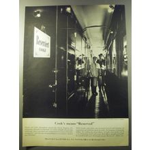 1960 Thos. Cook & Son Travel Advertisement - Cook's means Reserved