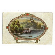 Trossachs Pier, Loch Katrine, Postcard.