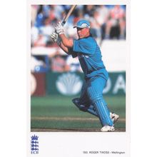 Roger Twose Wellington New Zealand TCCB Classic Cricket Photo Postcard