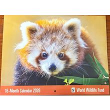 2026 WORLD WILDLIFE FUND 16-MONTH WALL CALENDAR-NEW-FAST SHIPPING