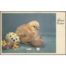 Happy Easter, c.1950s - Edition Stehli Postcard