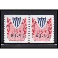 CVP32 41c Shield Very Fine MNH Pair PA5012