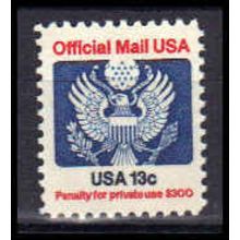 O129 13c Eagle Fine MNH KA1449
