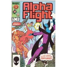 ALPHA FLIGHT # 21 (1985)