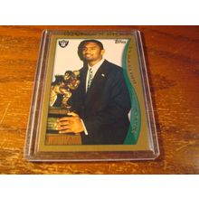 1998 Topps, Draft Picks, CHARLES WOODSON Rc, Raiders #356