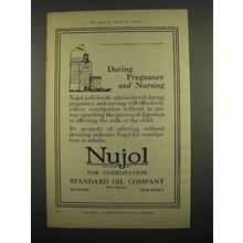 1918 Standard Oil Company Nujol Ad - Pregnancy