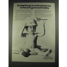 1977 Edison Electric Institute Ad - Help Him Go To Work Tomorrow