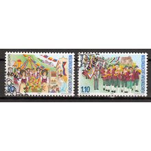 Liechtenstein Europa Cept 1998 gestempeld