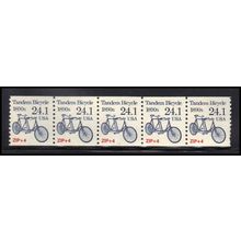 2266 24.1c Tandem Bicycle Fine MNH Dry Gum PNC 1/5 X1348