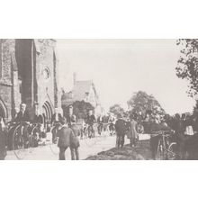 Woodford Victorian Cyclists Bicycle Meet Essex Postcard