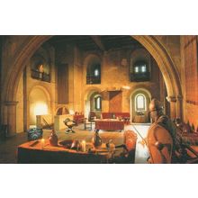 Banqueting Hall Hedingham Castle Knight Halstead Essex Postcard