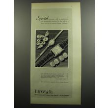 1953 Tiffany & Co. Watches and Jewelry Ad - Special occasions