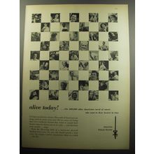 1957 American Cancer Society Advertisement - Alive today! 400,000 Americans