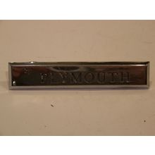 1963 1964 VALIANT BY PLYMOUTH TRUNK EMBLEM #2422639 OEM MOPAR V100 V200 SIGNET