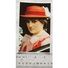 postcard Lady Diana Spencer Ascot 1981
