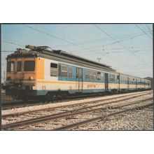 Unidad Eléctrica 436-529-2 en Can Tunis - Amics del Ferrocarril Tarjeta Postal