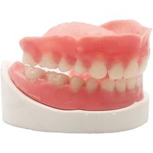 Denture Do It Yourself Full Set of Top and Bottom Fake Teeth for Improve Smile (