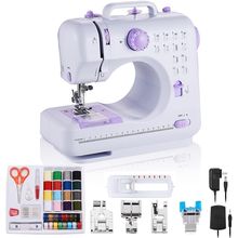 Sewing Machine Portable Mini Electric Sewing Machine for Beginners 12 Built-In S