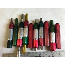 LOT PLUG GAGE GO NOGO VAN KEUREN .422,424,4370,4693,4698,4450,437,440,415  ,ES