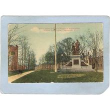 Rhode Island Pawtucket Postcard The Ladies' Soldier's Association Memorial~1013