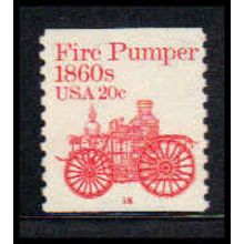 1908 20c Fire Pumper Fine MNH Dry Gum CNS 16 PA5722