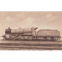 Southern Railway Mixed Traffic Antique Train Postcard