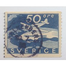 Sweden Stamp Scott #263, Used, City/Date Cancel