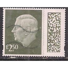 GB 2024 KC 3rd £2.50 Gooseberry Green Machin Used SG V5026 ( L613 )