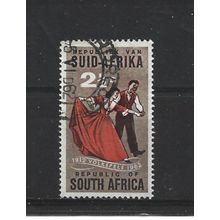 SouthAfrica.50th Anniv of Volkspeke in South Africa stamp.Fine Used.Aug25c