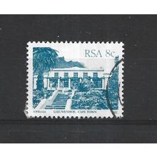 SouthAfrica.SG518 8c Leeuwenhof,Cape Town (Greenish Blue).Fine Used.Sep25j